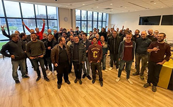 Repas de Noël avec les collaborateurs des agences d'Annecy, Chambéry et Grenoble