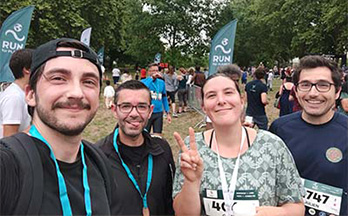 Participation à la course solidaire