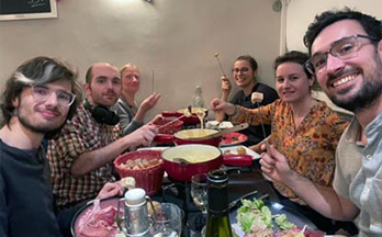 Soirée fondue pour les collaborateurs grenoblois 