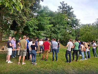 Soirée d'agence à l’étang d’Oberschaeffolsheim
