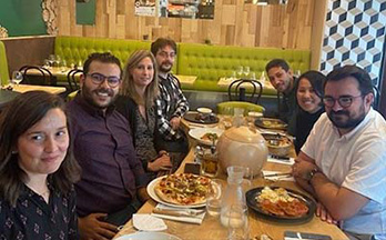 Déjeuner gourmand entre collaborateurs