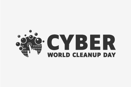 Cyber World CleanUp Day logo