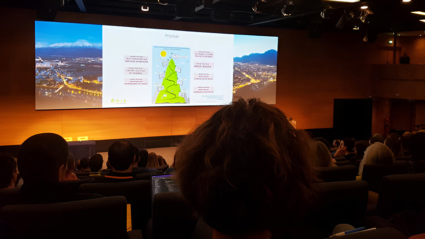 Conférence lors de l'évènement Agile Grenoble