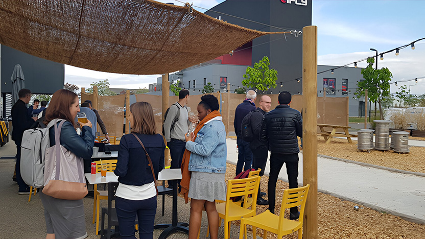 Employees afterwork